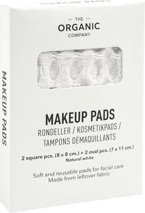 Produktbild The Organic Company Big Waffle 4er Set Makeup Pads