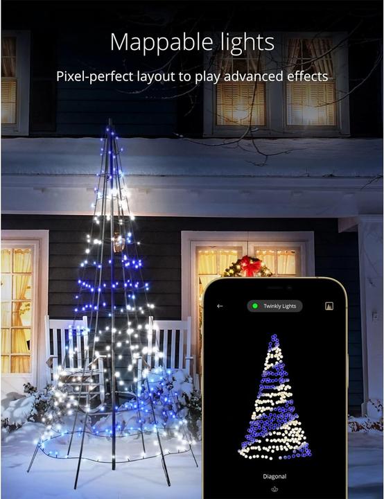 Actual product image Twinkly Light tree