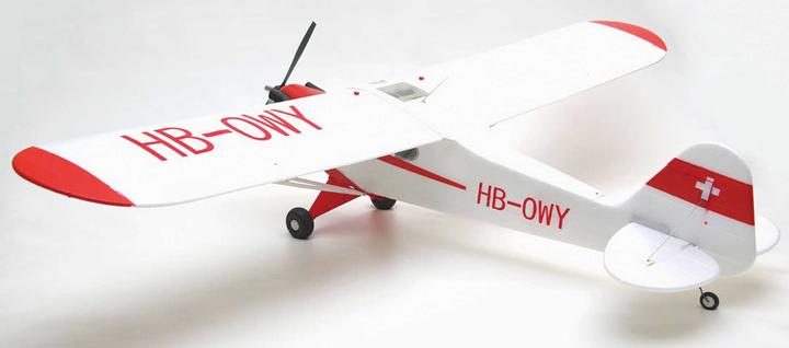 Actual product image FMS piper j3 cub v4 pnp incl. float - 140 cm - combo incl. reflex gyro system