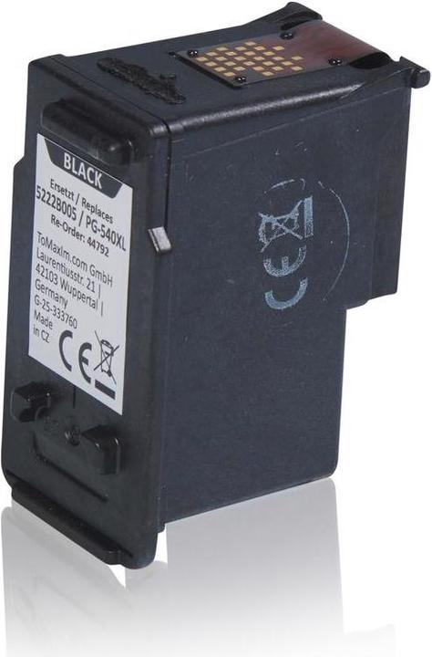 Produktbild Inkadoo Druckerpatronen kompatibel zu Canon 5222B005 / PG-540XL Druckkopfpatrone, schwarz- alt Schwarz (BK)