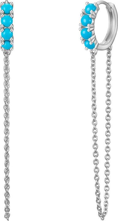Glanzstücke München Damen Sterling Silber Türkis (rek.) silber - 31468 (Sterling Silber)