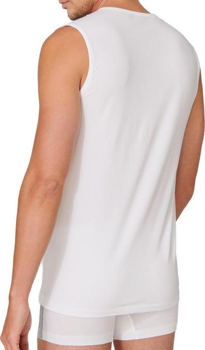 Actual product image Schiesser 4-Pack - 95/5 - Organic Cotton Tank Top / Undershirt with Round Neck (XXL)