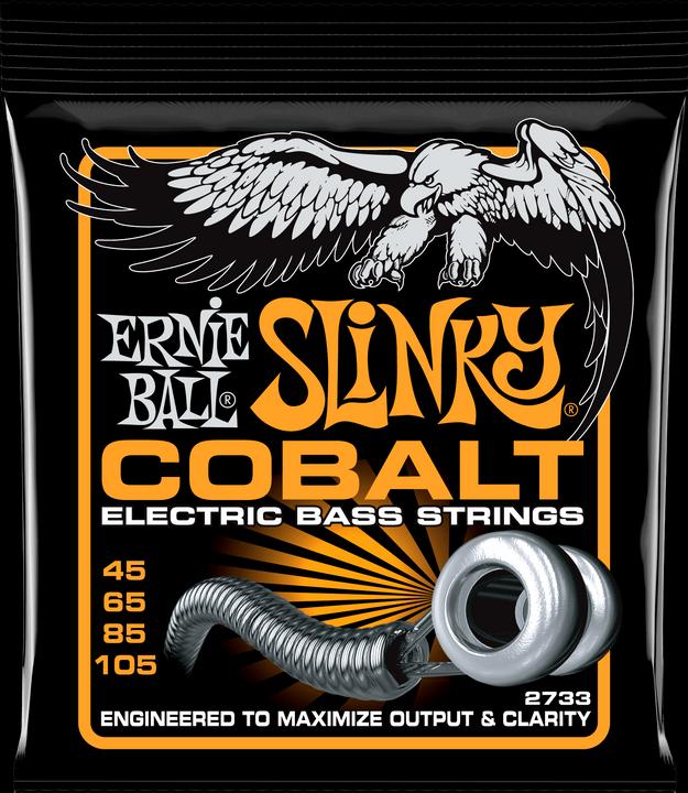 Ernie Ball Hybrid Slinky Cobalt (4 x, E-Bass, 0.11")