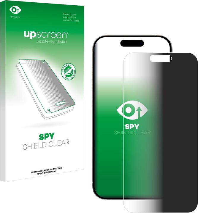 Productafbeelding upscreen Spy Shield Privacy Beschermer (1 Stuk, Apple iPhone 15 Pro Max)