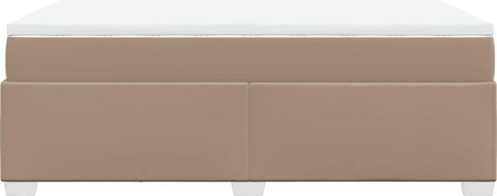 Produktbild VidaXL Boxspringbett Polsterbett Bett Doppelbett Matratze 140x190cm Kunstleder (140 x 190 cm)