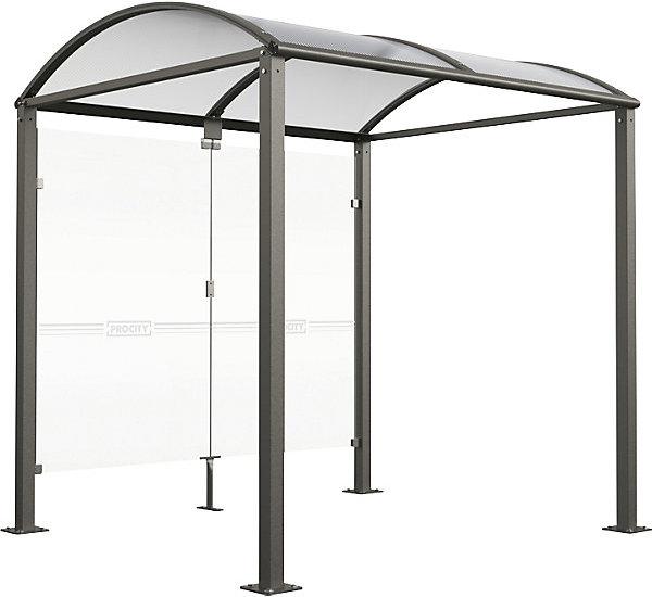 Produktbild SPL Fahrradüberdachung mit Glas