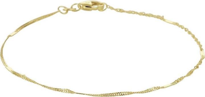 Produktbild Sparkle14 Armband Singapur 1,1 mm 18 cm - Goud (18 cm)