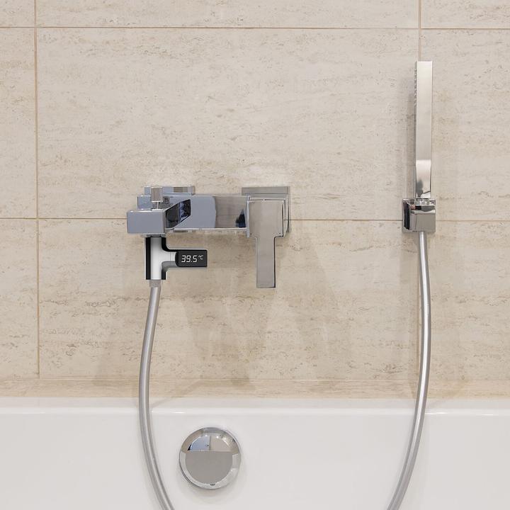 Produktbild BadeStern Batterieloses Armatur-Thermometer