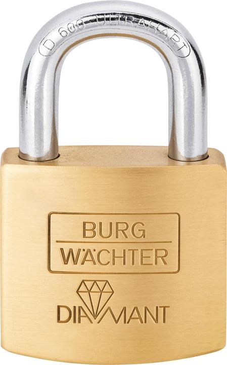 Actual product image Burg Wächter Padlocks D 600 Diamond
