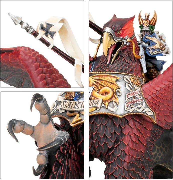 Actual product image Games Workshop Warhammer ToW - Empire de L'Homme : General sur Griffon Imperial (Plastic)