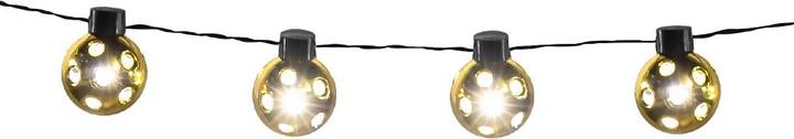 Actual product image Boland LED fairy lights party ball gold 140cm 10 balls