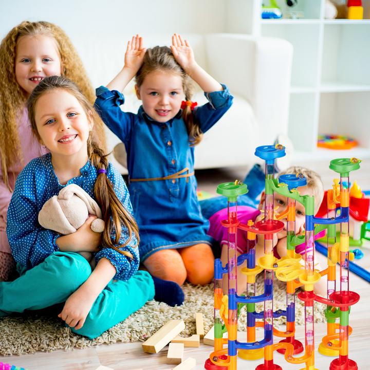 Actual product image Relaxdays Marble run