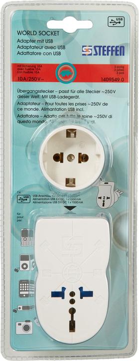 Produktbild Steffen World Socket Adapter