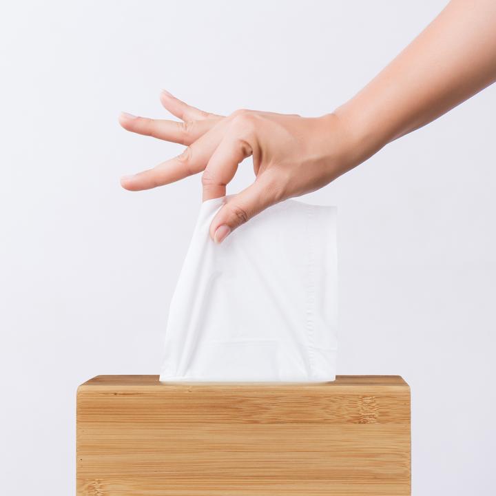 Actual product image Relaxdays Cosmetic tissue box