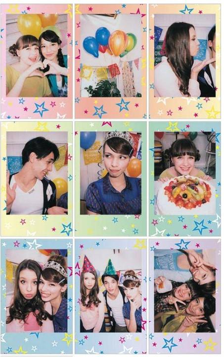 Actual product image Fujifilm Instax Color Mini Shiny Star (Instax Mini)