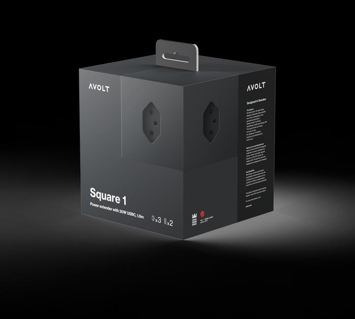 Produktbild Avolt Square 1 (5 x, USB-C, Typ 13, 1.80 m)