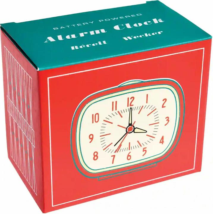 Actual product image Rex London Retro alarm clock