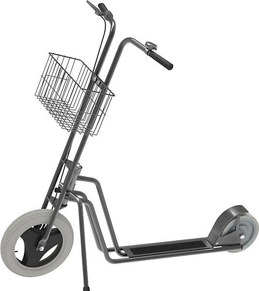 Produktbild Kongamek Scooter mit Korb Räder unplattbar
