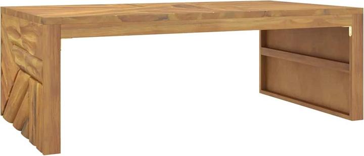 Actual product image VidaXL Coffee table 110x60x38 cm solid wood teak (110 x 60 x 38 cm)