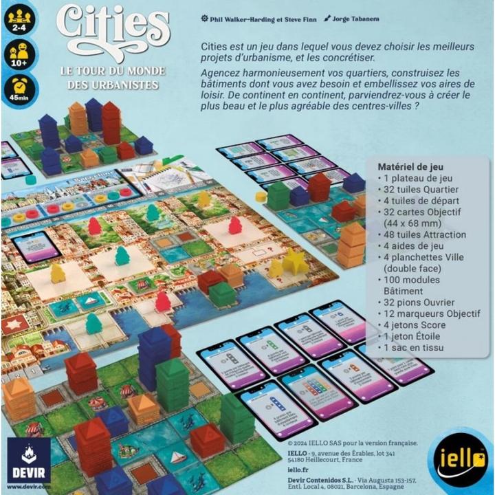 Produktbild Iello Cities (Französisch)