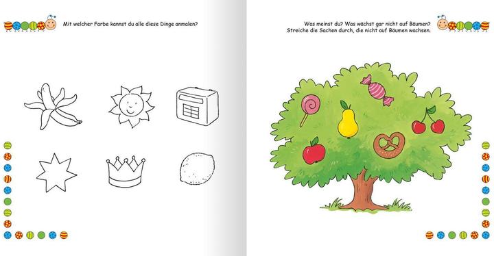 Produktbild Lernraupe - Mein grosses Übungsbuch für den Kindergarten (Deutsch, Angela Wiesner, Corina Beurenmeister, 2021)