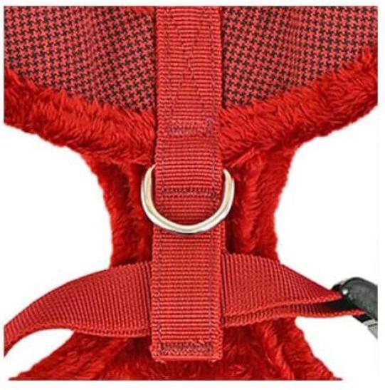 Actual product image Puppia Puppytooth Harness Red XL (XL, Dog)