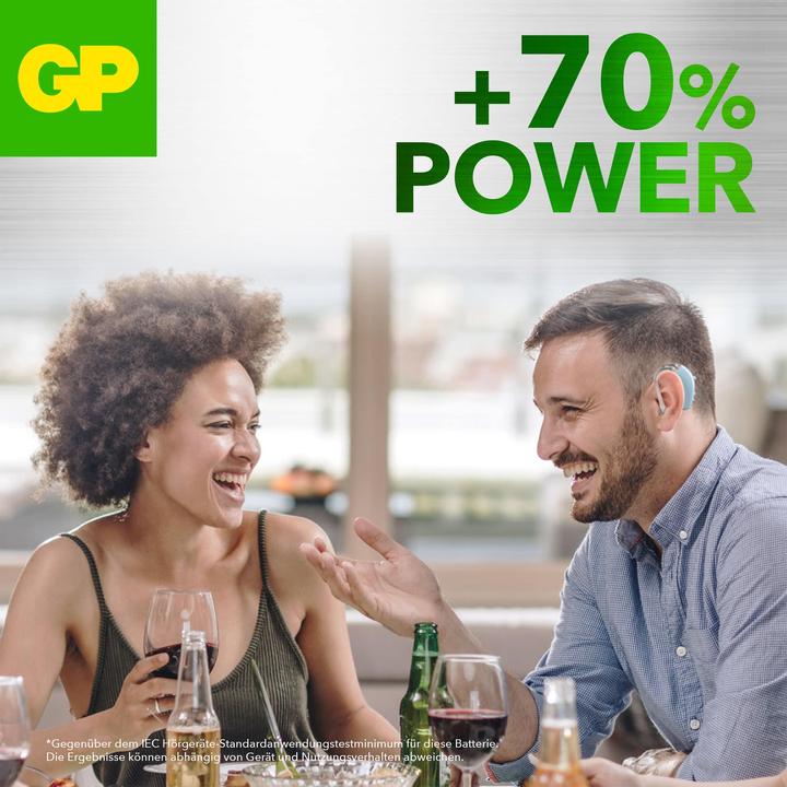 Immagine prodotto GP Batteries 103249 (6 pz., ZA13 GP, 290 mAh)