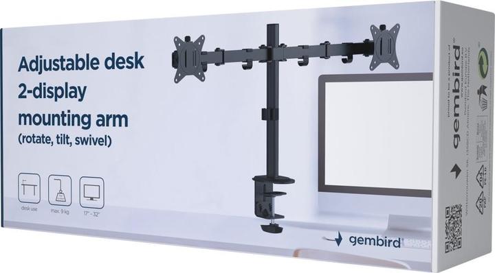Immagine prodotto Gembird MA-D2-01 (Tavolo, 32")