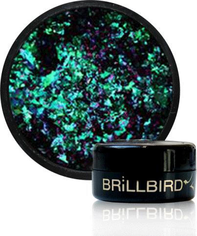 Produktbild BrillBird Chrome Flakes – GREEN