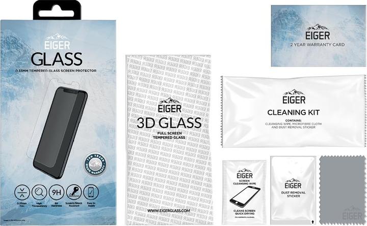 Produktbild Eiger Mountain Glass Clear (1 Stück, Apple iPhone X, Apple iPhone XS, Apple iPhone 11 Pro)
