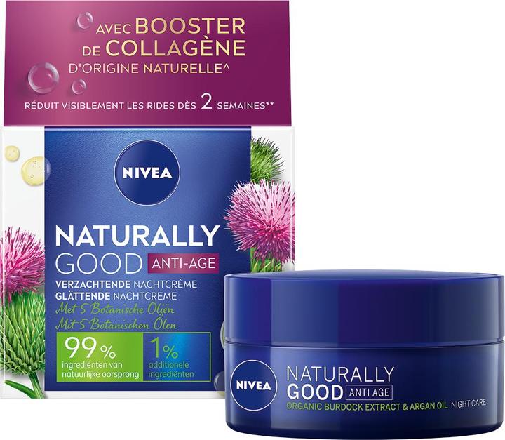 Produktbild NIVEA Naturally Good (50 ml, Nachtcreme)