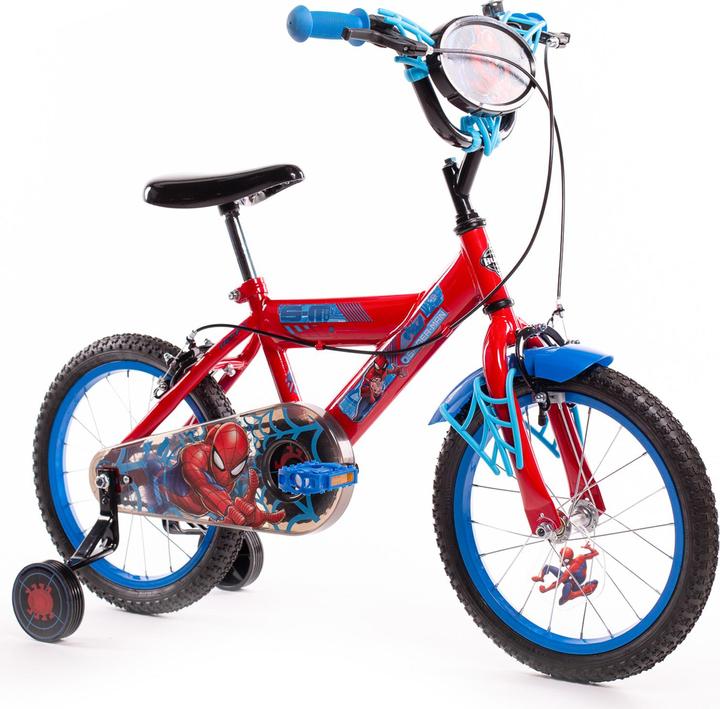 ‎Huffy Huffy Spider-Man 16 Inch Fiets, Rood (16")