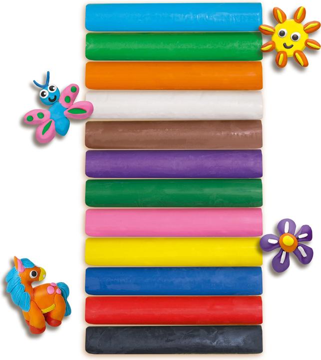 Produktbild Ses 00406 Infinity Modellierknete 12 Farben