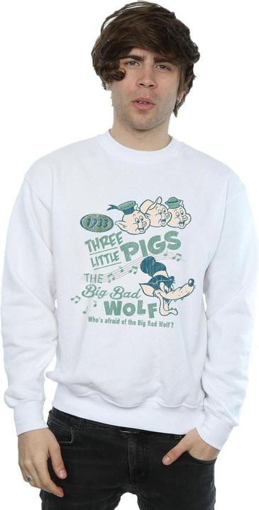 Image du produit Disney - Sweat THREE LITTLE PIGS WHO'S AFRAID OF THE BIG BAD WOLF - Homme (S)