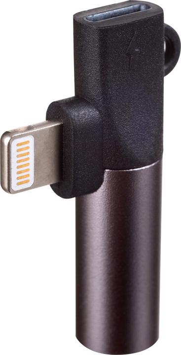 Image du produit Akyga adaptateur AK-AD-63 Lightning (m) / Lightning (f) / Jack 3,5 mm (Lightning, Jack 3.5mm)