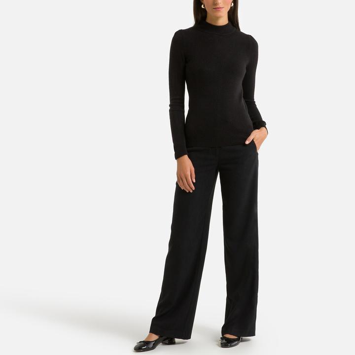 Produktbild Anne Weyburn Stehkragenpullover aus weichem Strick (42)