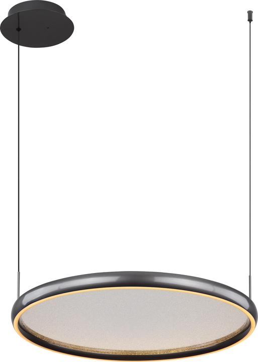 Produktbild Globo Hängeleuchte Metall Schwarz Matt, 1xled