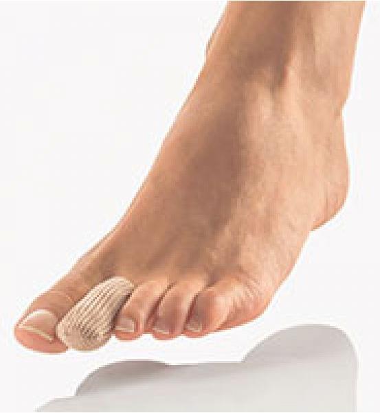 Actual product image Bort Medical PediSoft Texline toe & finer cap small (Decompression)