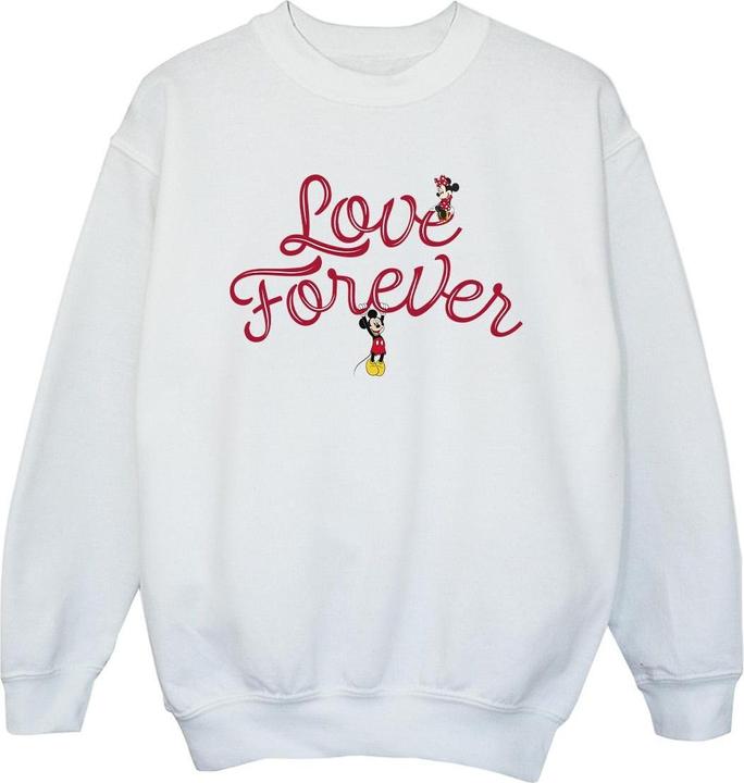 Disney Mickey Mouse Love Forever Sweatshirt Mädchen