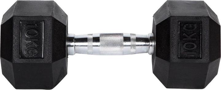 Fitcom Hex Dumbbell 10 kg (1 x 10 kg)