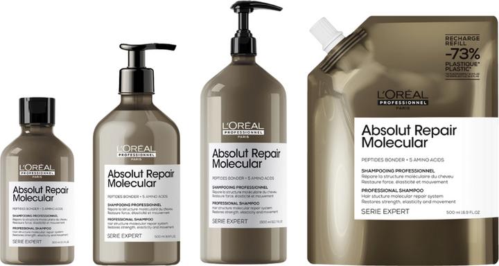 Image du produit L'Oréal Professionnel Série Expert Absolut Repair Molecular Refill (500 ml, Shampoing liquide)