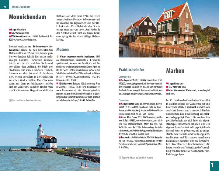 Immagine prodotto Reiseführer Holland - Die Westküste (Tedesco, Barbara Otzen, Hans Otzen, 2024)