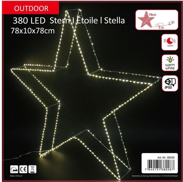 Produktbild GuGus LED Stern Outdoor