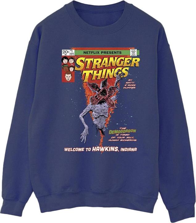 Netflix Stranger Things Comic Cover Sweatshirt (XXL)