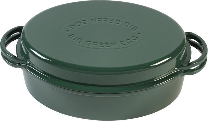 Big Green Egg Green Dutch Oven Oval
