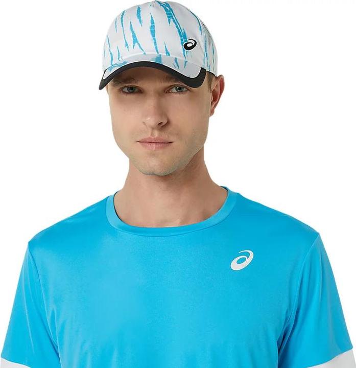 Immagine prodotto ASICS Performance Asics Court Ss Top Digital Aqua/Brilliant White Man (XL)