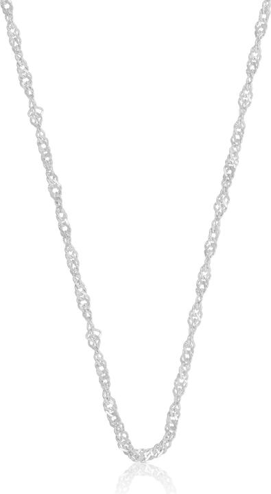 Muau Singapur (Singapur Weissgold 750, 2.4mm, 42cm, 42 cm)