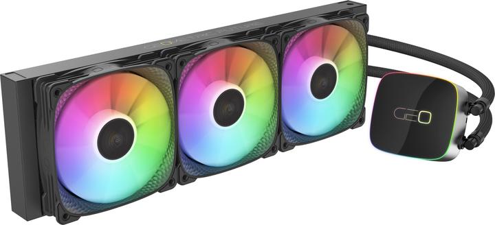 Image du produit Geometric Future Eskimo Junior Neon 360 AIO Watercooling, ARGB - noir, 360mm