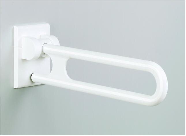Actual product image Normbau Folding support handle Nylon Care 600mm, white