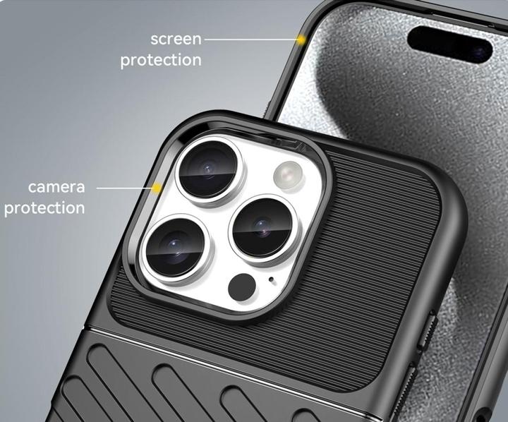 Actual product image Screenguard Apple iPhone 16 Pro Max SpaceCase Impact-Resistant Case (Apple iPhone 16 Pro Max)